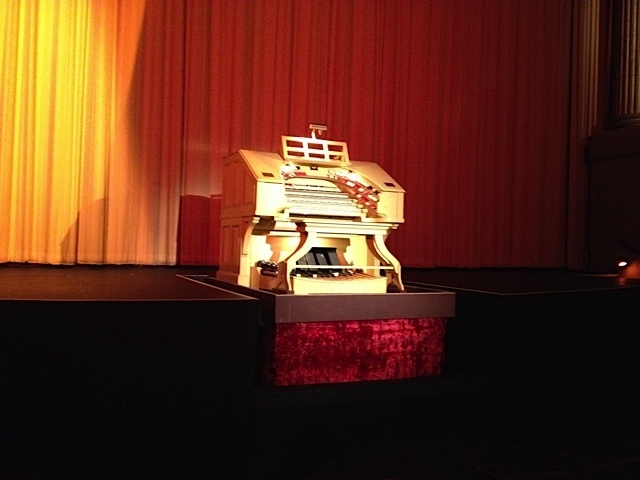 The current Wurlitzer organ. (Photo courtesy of CODA)