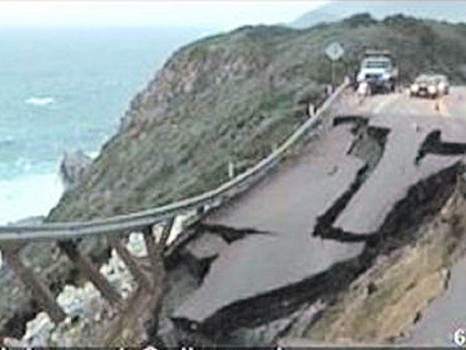 Third Mudslide Closes Highway 1 On Big Sur Coast Cbs San Francisco