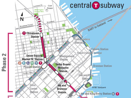 Nearly 82m Awarded To Construct Central Subway In San Francisco