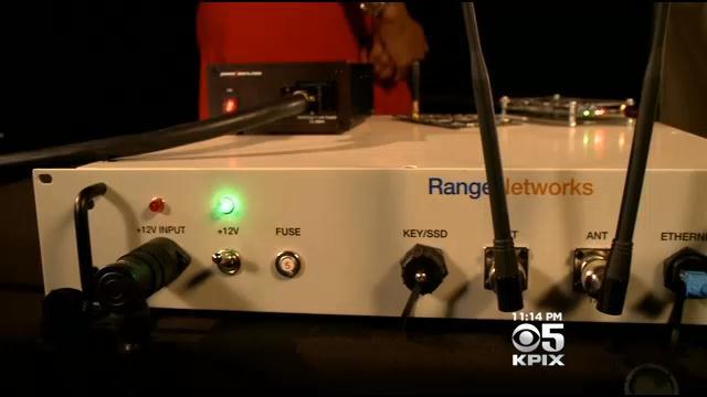 A cellphone surveillance device similar to a "Stingray" that is used by law enforcement. (CBS)