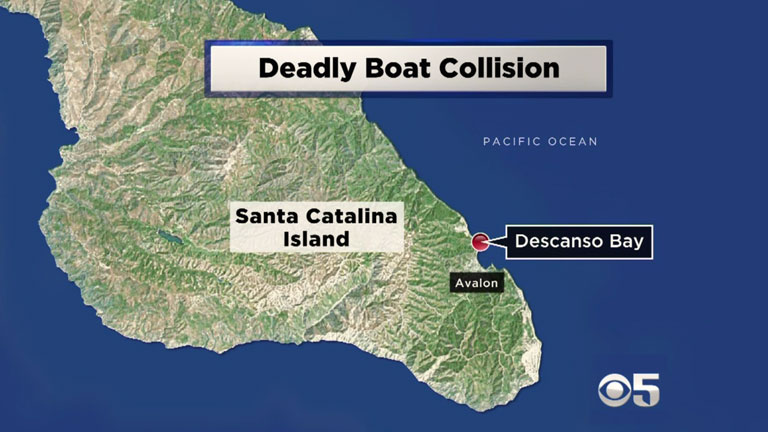Boating Accident at Catalina Island