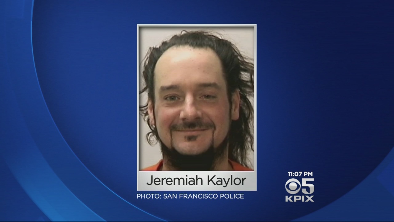 Jeremiah Kaylor is accused of squatting in a vacant home on the 3800 block of Washington Street and attempting to steal $300,000 in art. (San Francisco Police Department)