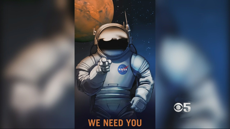 NASA Mars Recruiting Poster