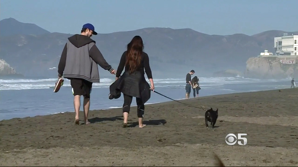 Coronavirus At The Beach? In The Surf? In The Breeze? It's Complicated - CBS San Francisco