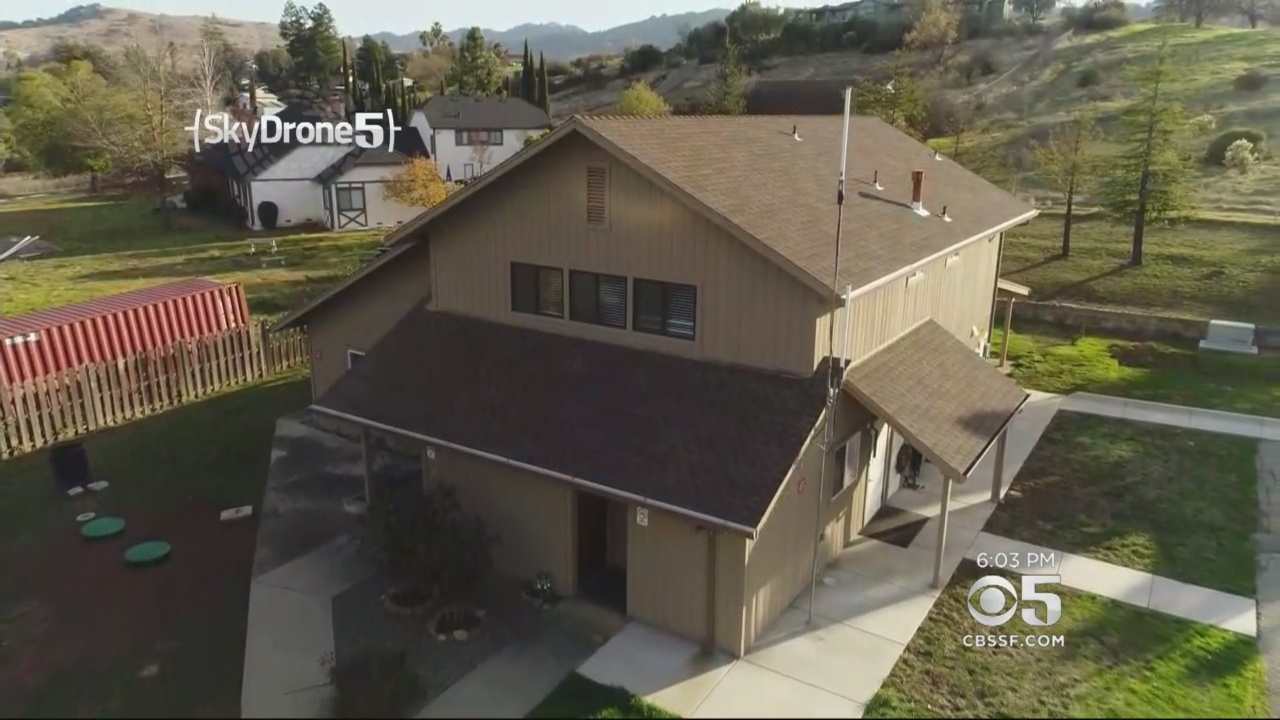 Cal Fire station in the Almaden Valley of San Jose. (CBS)
