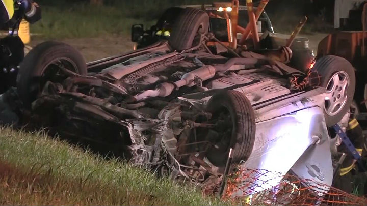 Woman Dies In Early Morning Highway 680 Overturned Vehicle Crash
