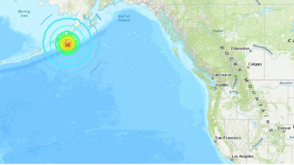 7 5 Alaska Earthquake Prompts Tsunami Warning For Region No Threat To California Cbs San Francisco