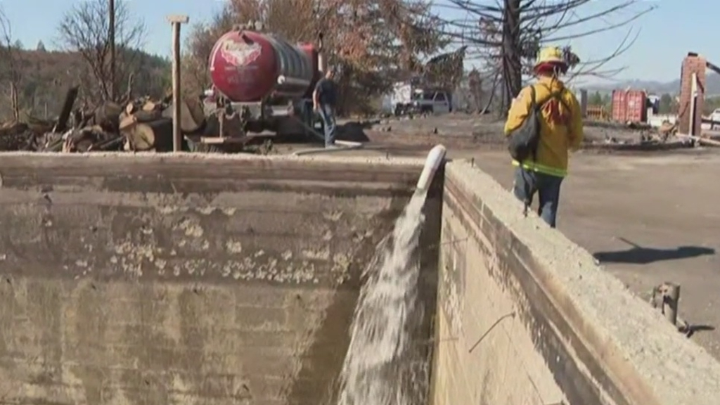 Santa Rosa Neighborhood Faces Water Crisis After Fire Evacuations - CBS San Francisco