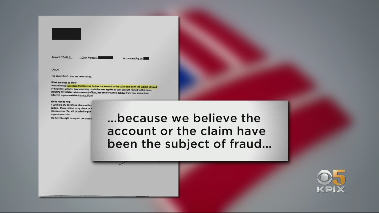 Update Outrage Mounts After Bank Of America Denies Claims From Victims Of Edd Bank Card Scammers Cbs San Francisco