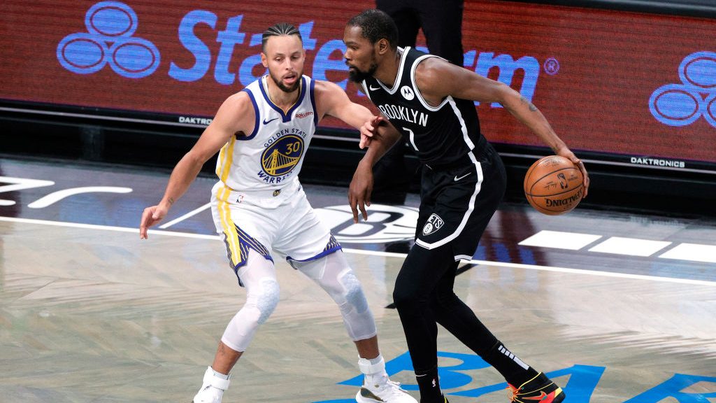 Durant Leads New-Look Nets In Opening Night Blowout Of Warriors, 125-99 –  CBS San Francisco