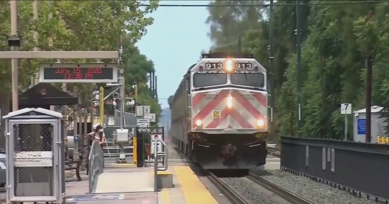 Caltrain Strikes Trespasser Crossing Train Tracks In Sunnyvale