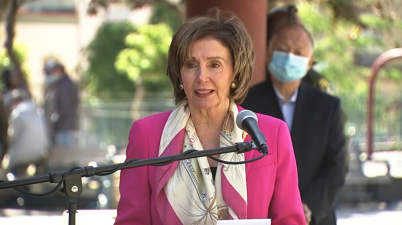 sanfrancisco.cbslocal.com: Pelosi, Asian American Community Leaders Highlight Passage Of Federal COVID-19 Hate Crimes Act