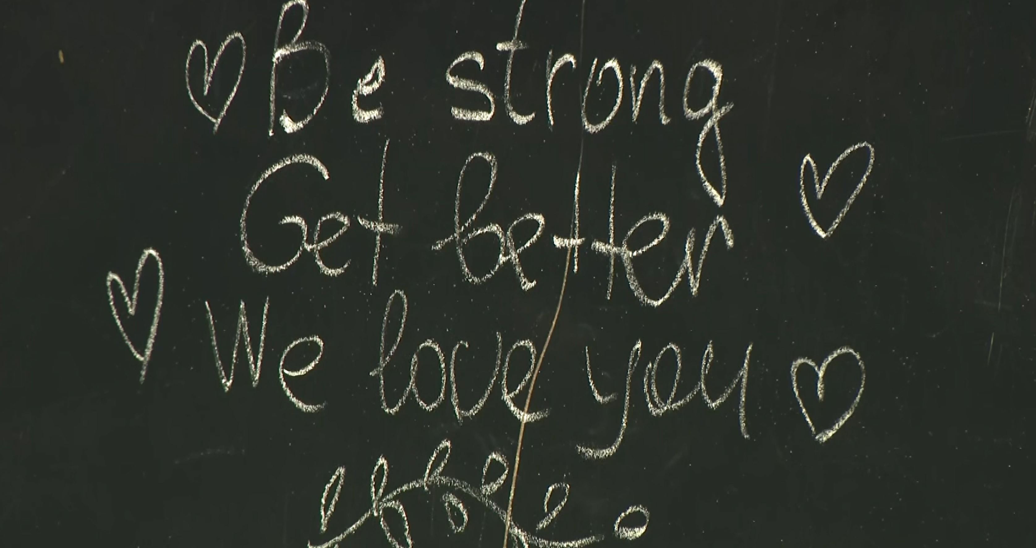 San Jose Shooting: Chalkboards Spring Up Filled With Messages Of Love For VTA Victims - CBS San Francisco