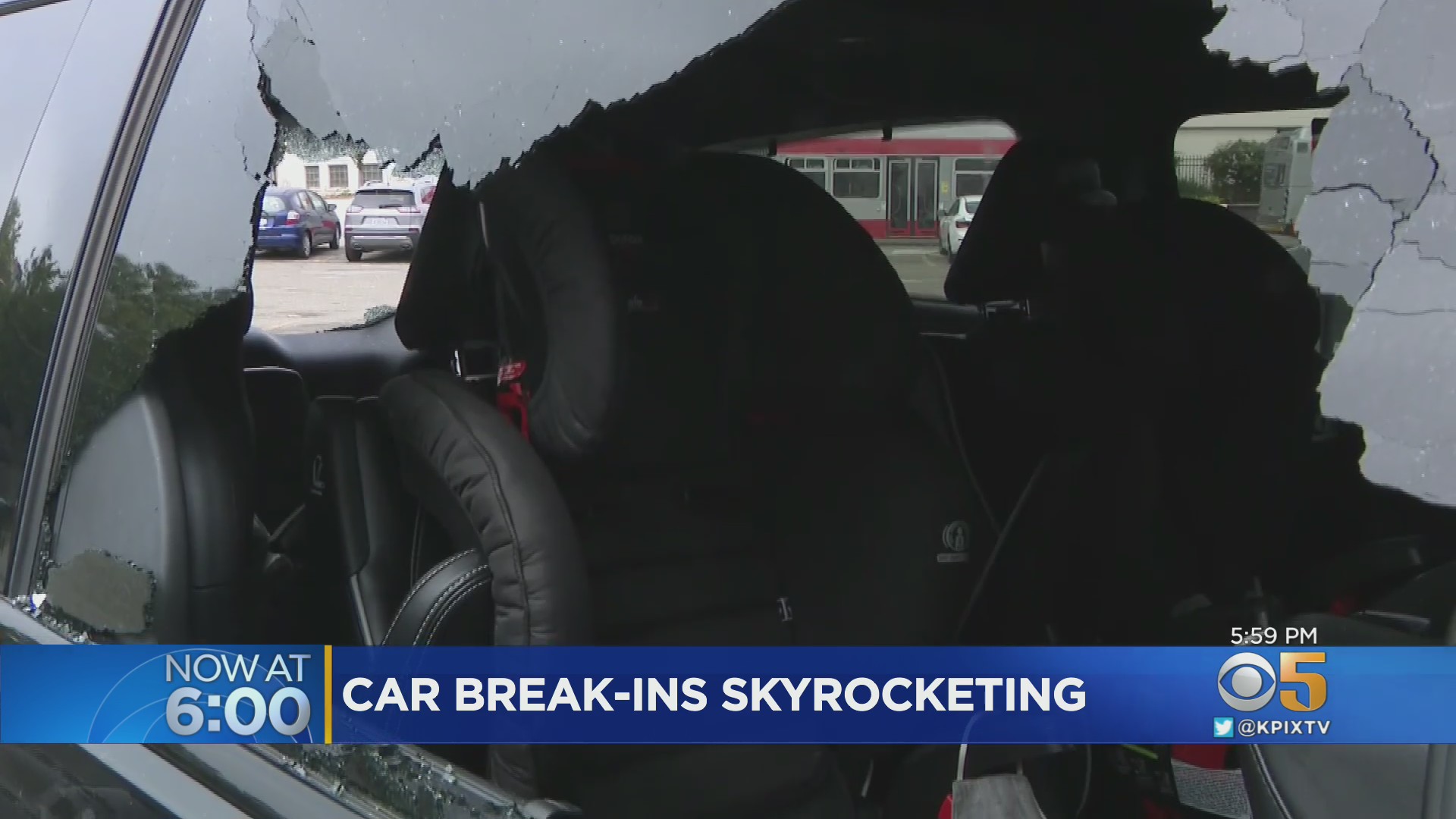 Car Break-Ins Skyrocket As Thieves Target Unsuspecting Tourists In San Francisco - CBS San Francisco