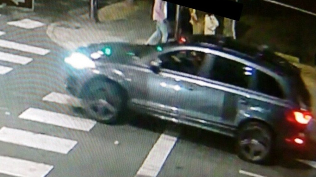 Surveillance photo of vehicle possibly connected to an attempted robbery near Haste and Bowditch streets near the UC Berkeley campus on August 22, 2021. (Berkeley Police Department)