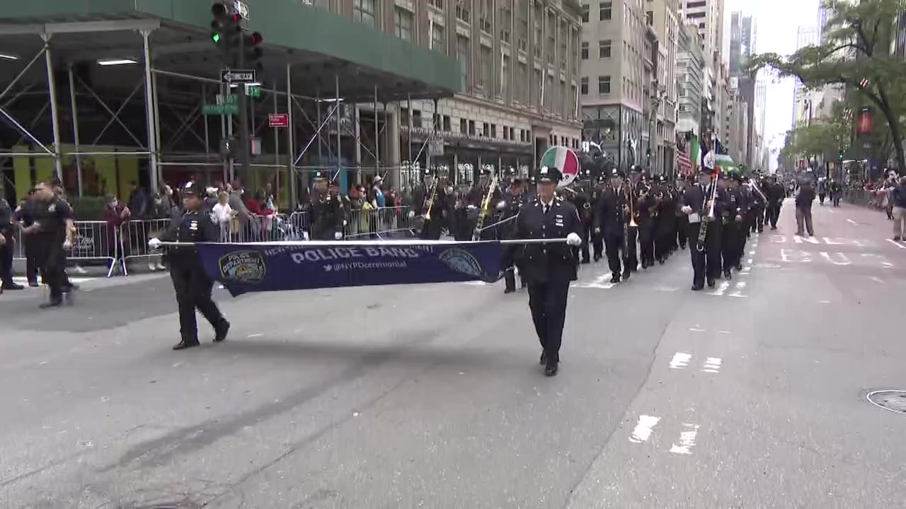 New York City’s Annual Columbus Day Parade Marches Up Fifth Avenue