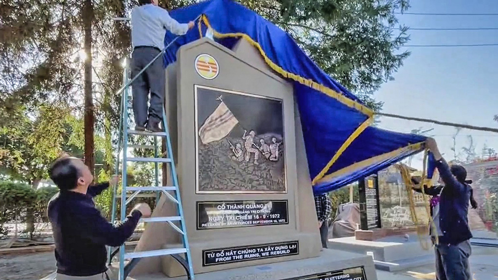 San Jose Memorial to Vietnamese Soldiers Who Fought Alongside U.S. Unveiled
