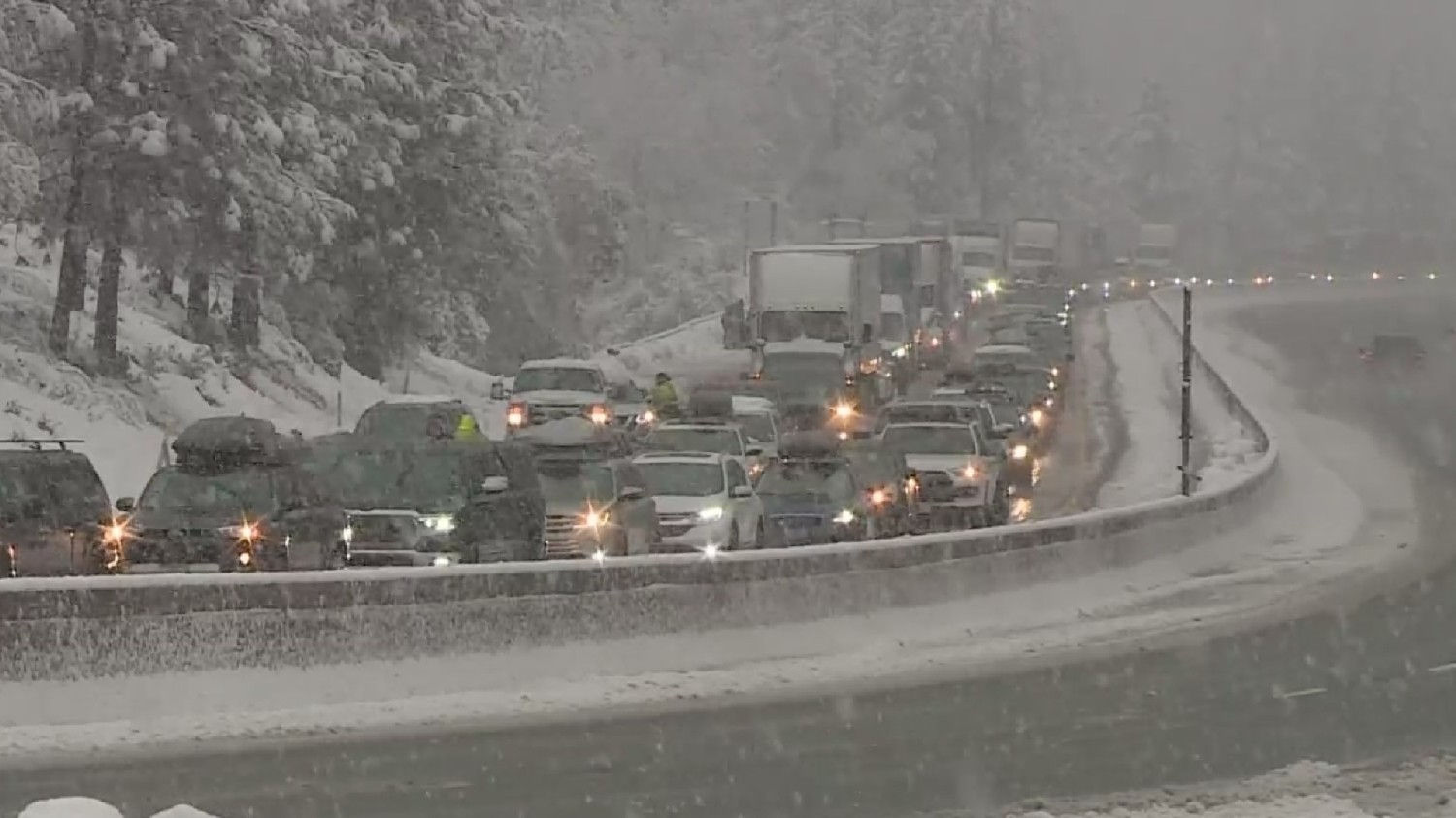 Caltrans Discourages Non-Essential Travel To Sierra Until Conditions Improve