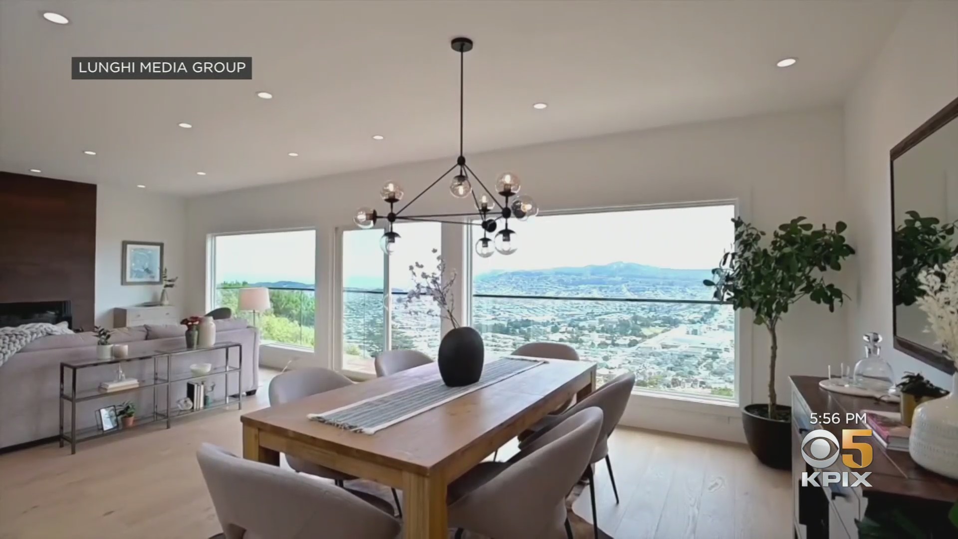 Interior of San Francisco home near Mt. Davidson that fetched $1 million above asking.